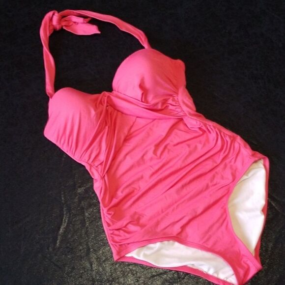Merona 1 Piece Bathing Suit - Picture 1 of 4